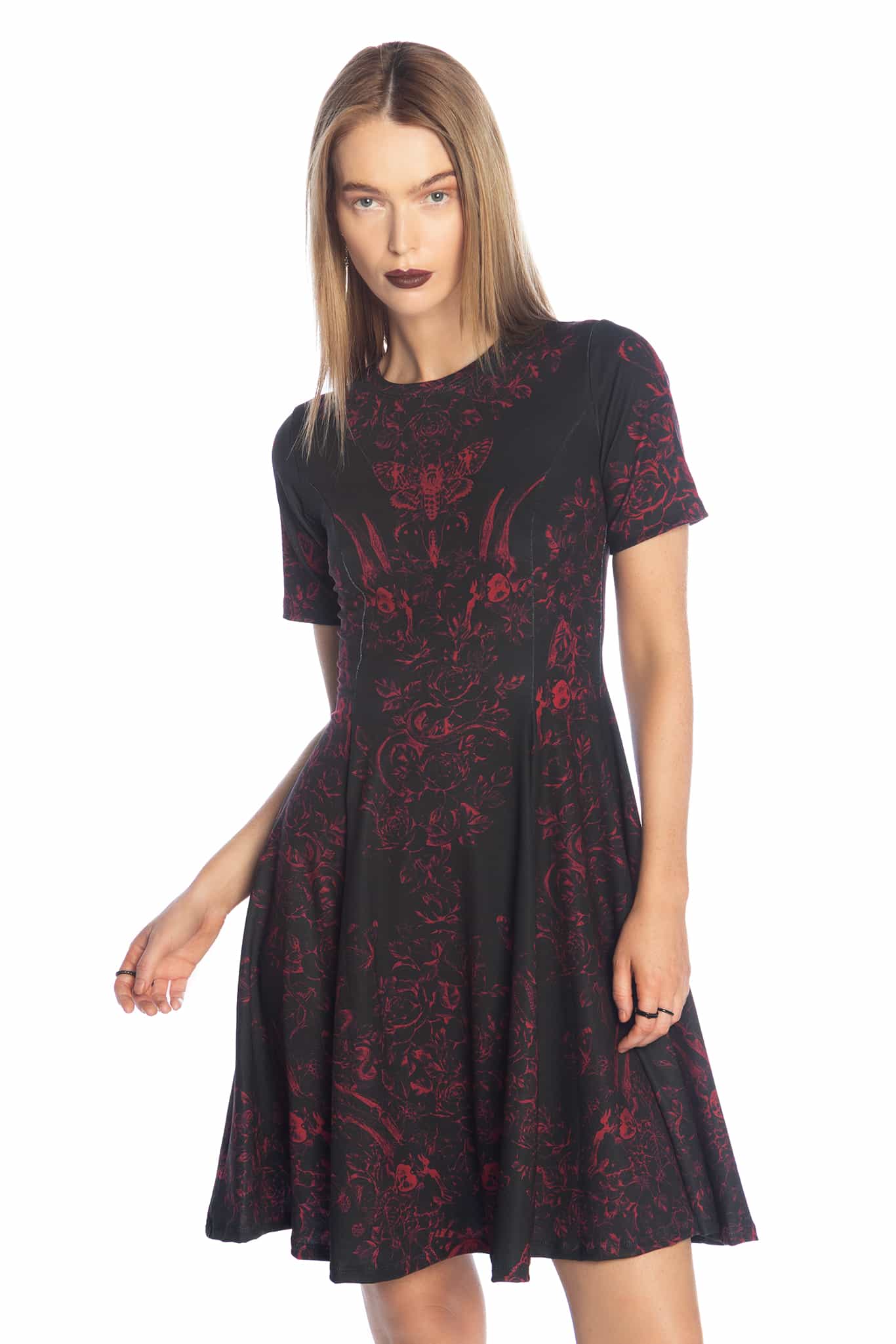 Venom Veil Longline Evil Tee Dress - Image 6