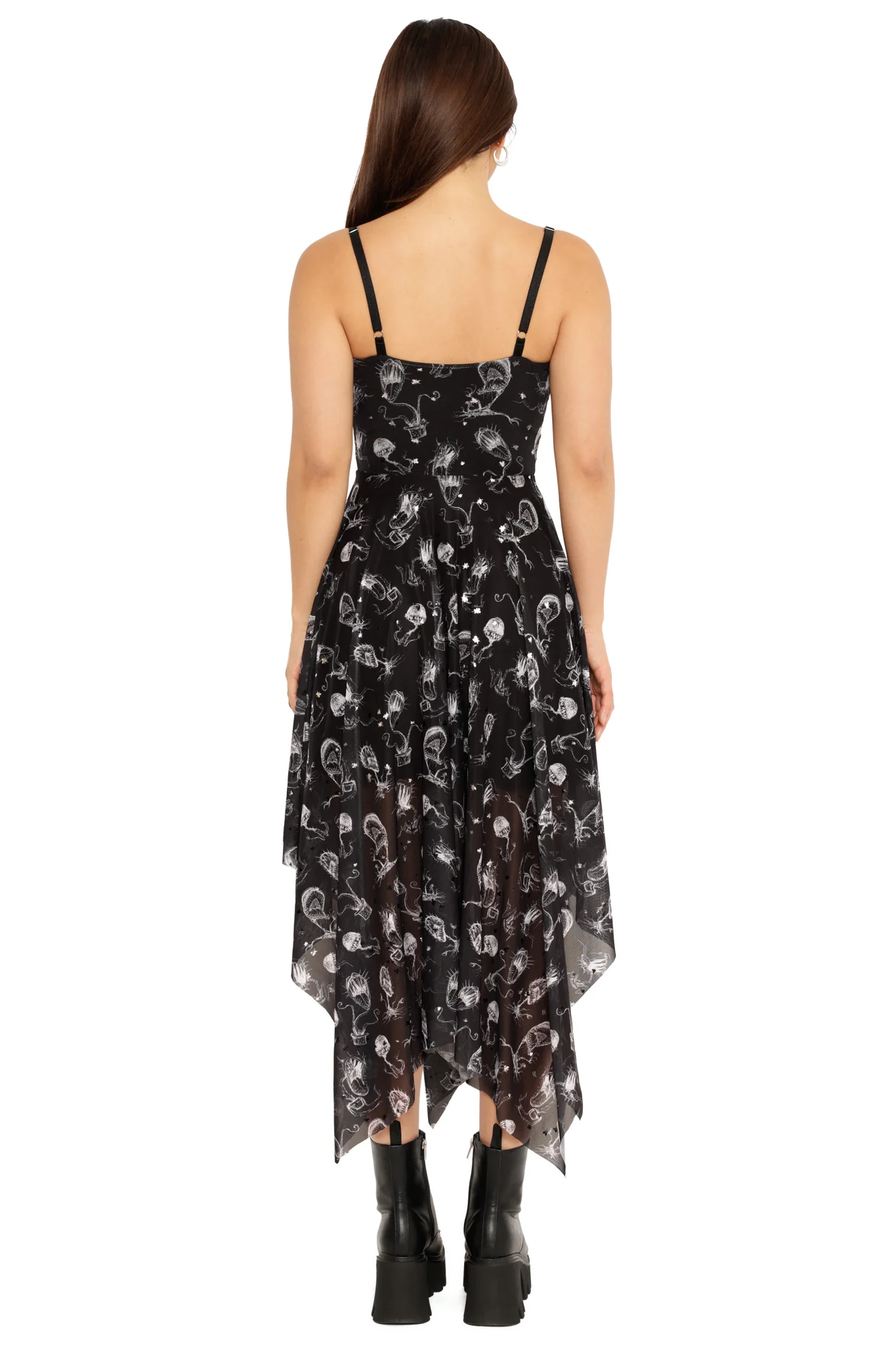 Venus Flytrap Handkerchief Dress - Image 4