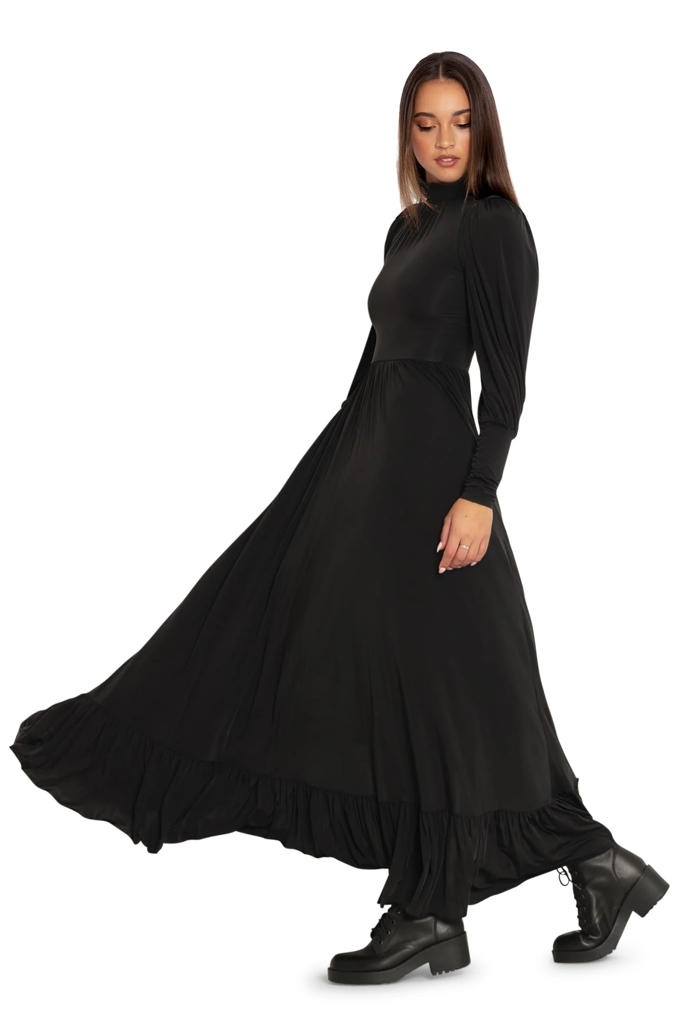 Victorian Ghost Maxi Dress - Image 8