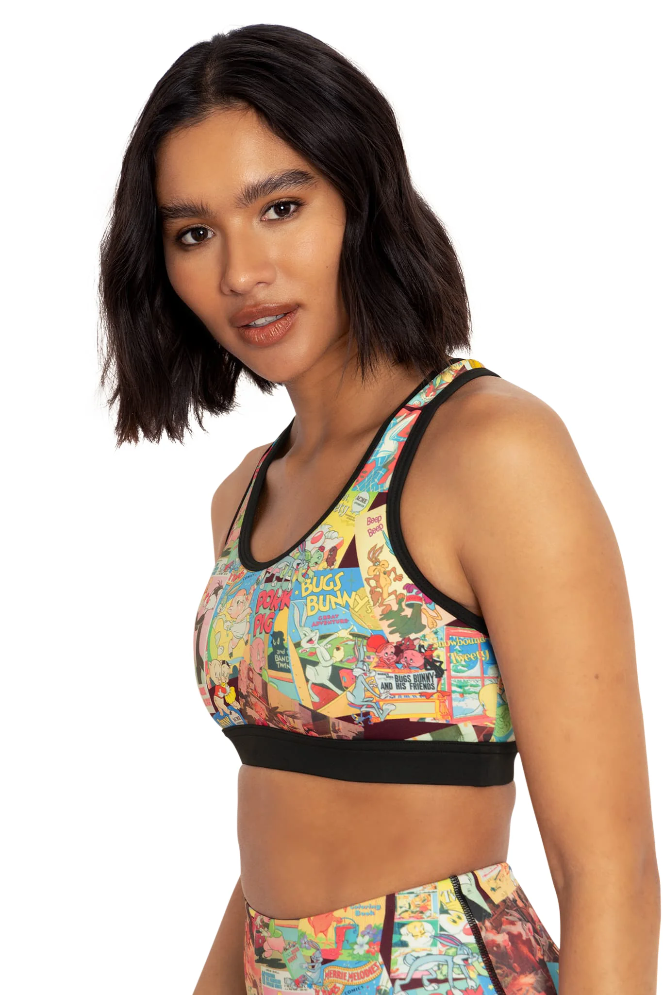 Vintage Looney Tunes Cross Back Crop - Image 6