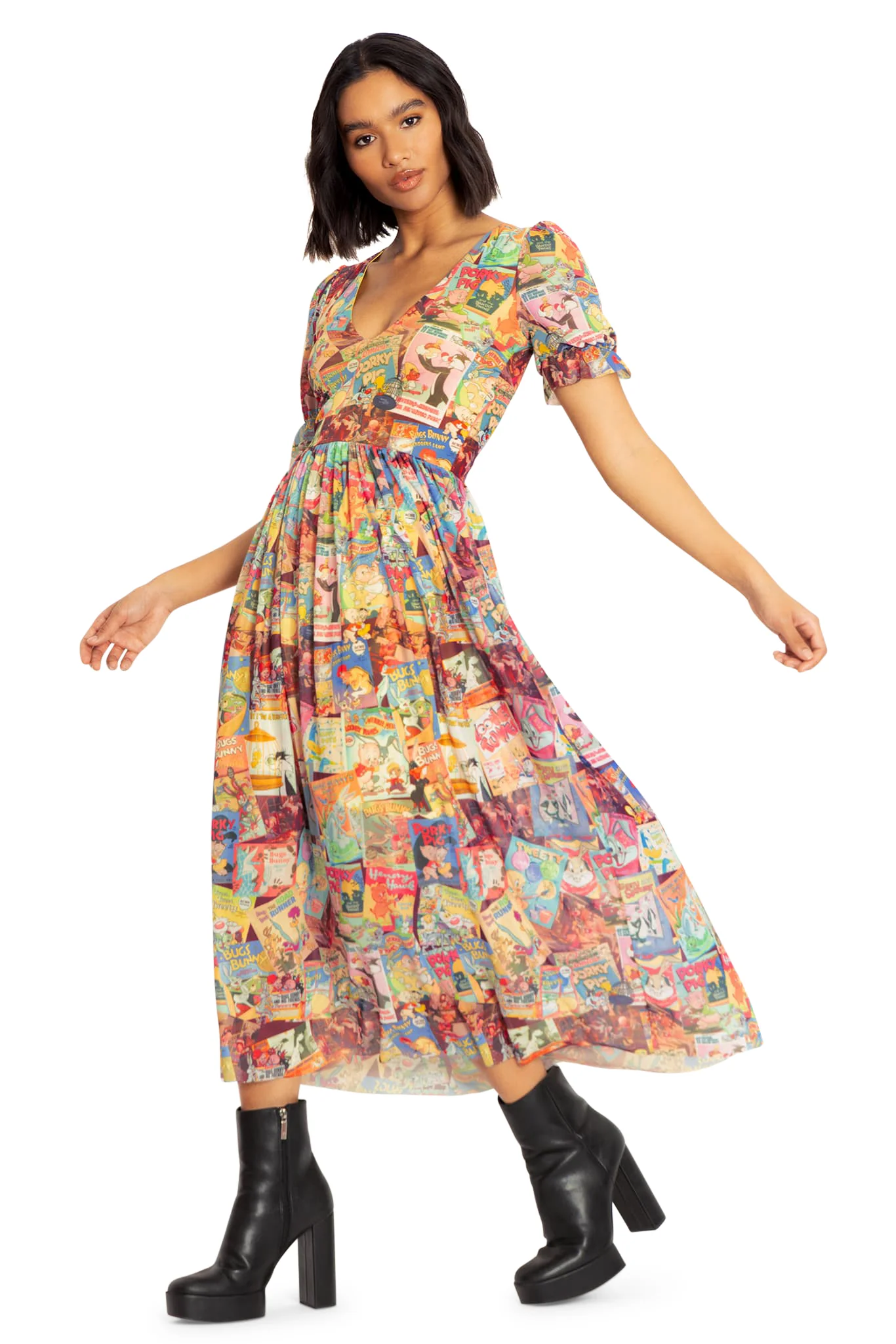 Vintage Looney Tunes Stellar Dress - Image 4