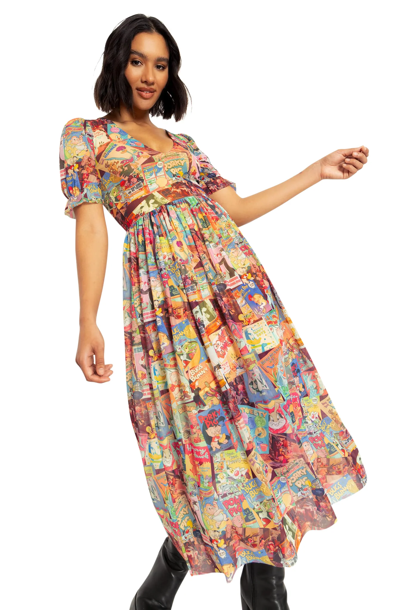 Vintage Looney Tunes Stellar Dress - Image 5