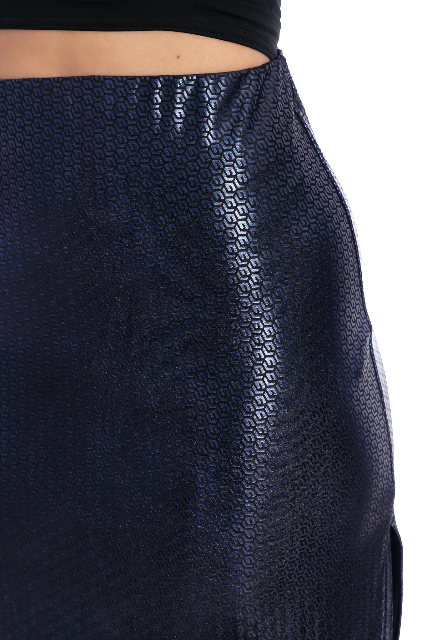 Water Warrior Side Split Midaxi Tube Skirt - Image 6
