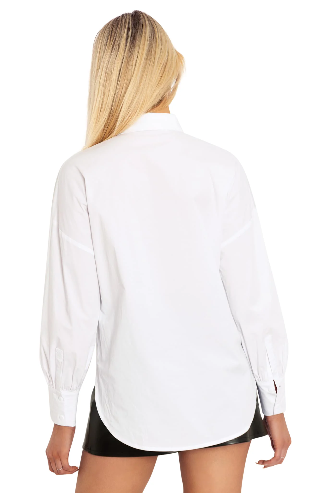 White High N Low Shirt - Image 2