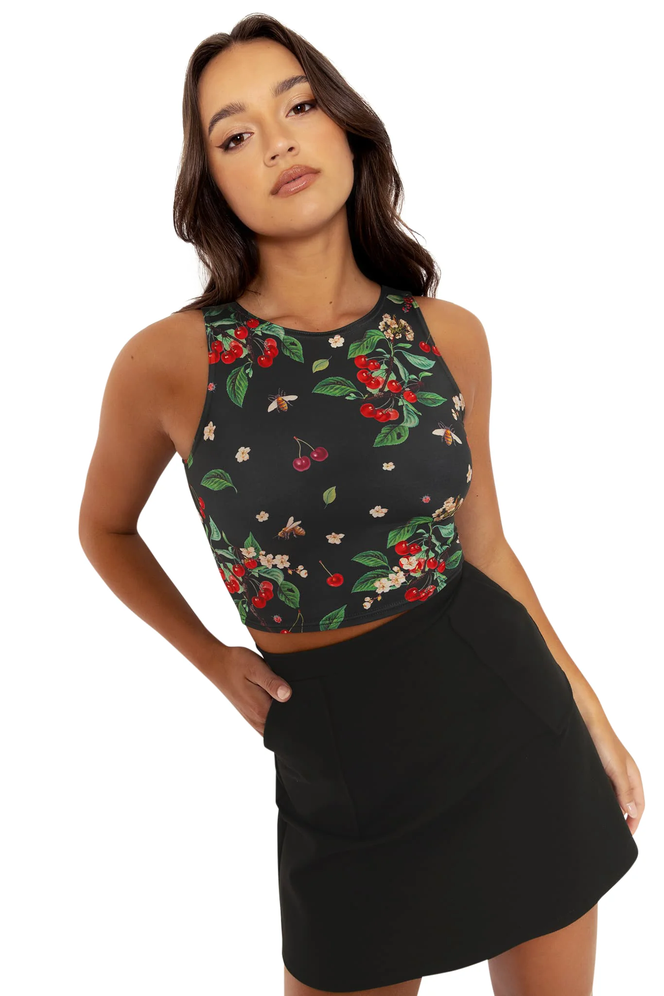 Wild Cherry Shiny Wifey Top - Image 7
