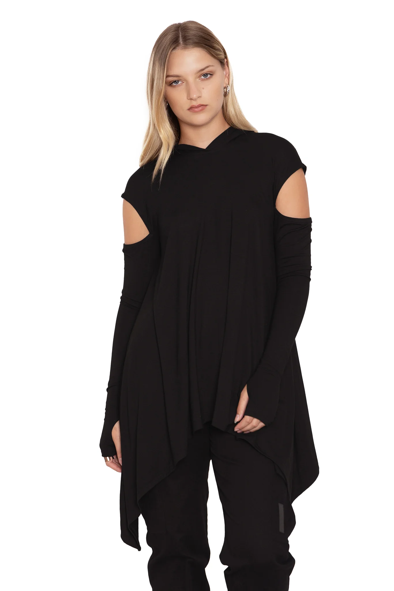 Wild Warrior Hooded Handkerchief Top - Image 5