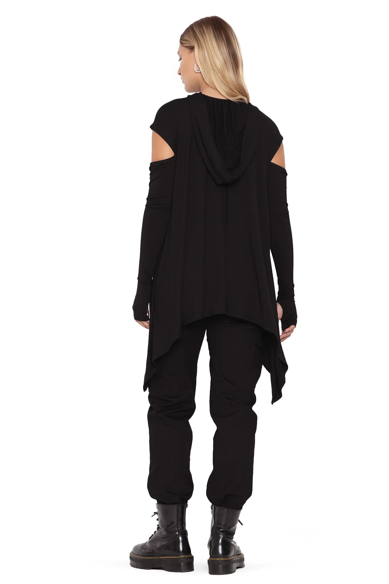 Wild Warrior Hooded Handkerchief Top - Image 6