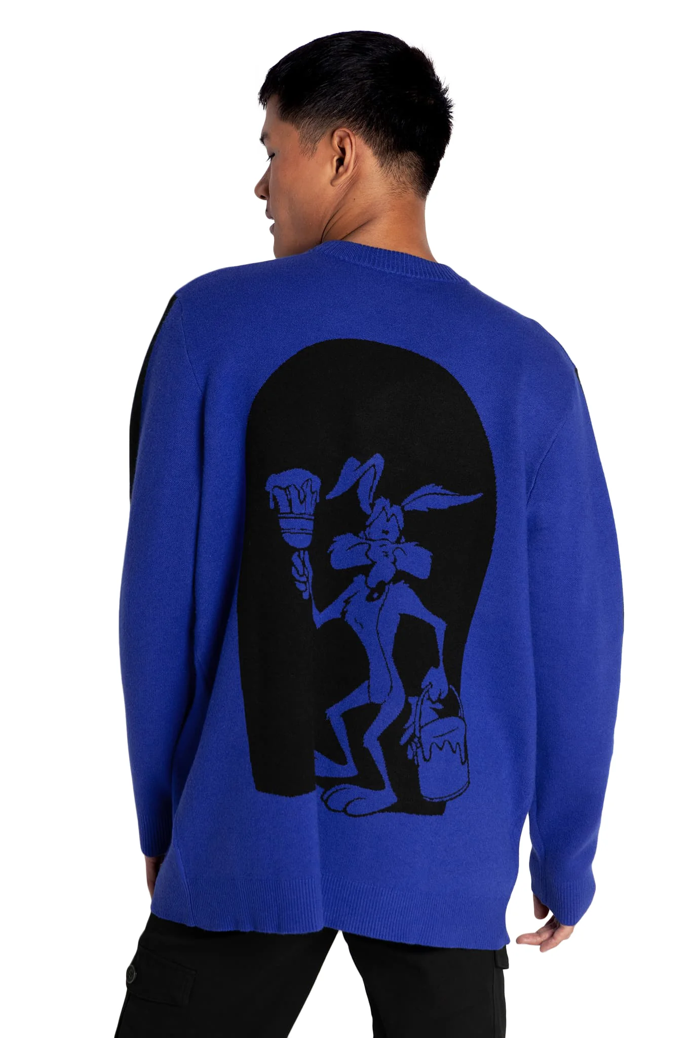 Wile E Coyote Oversized Knit Sweater - Image 2