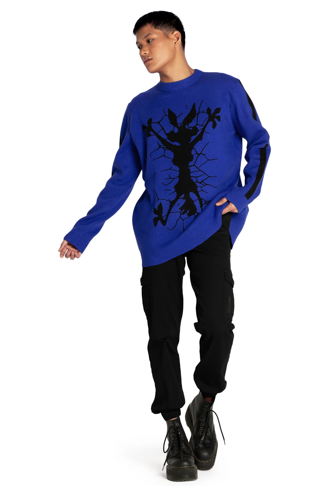 Wile E Coyote Oversized Knit Sweater - Image 5