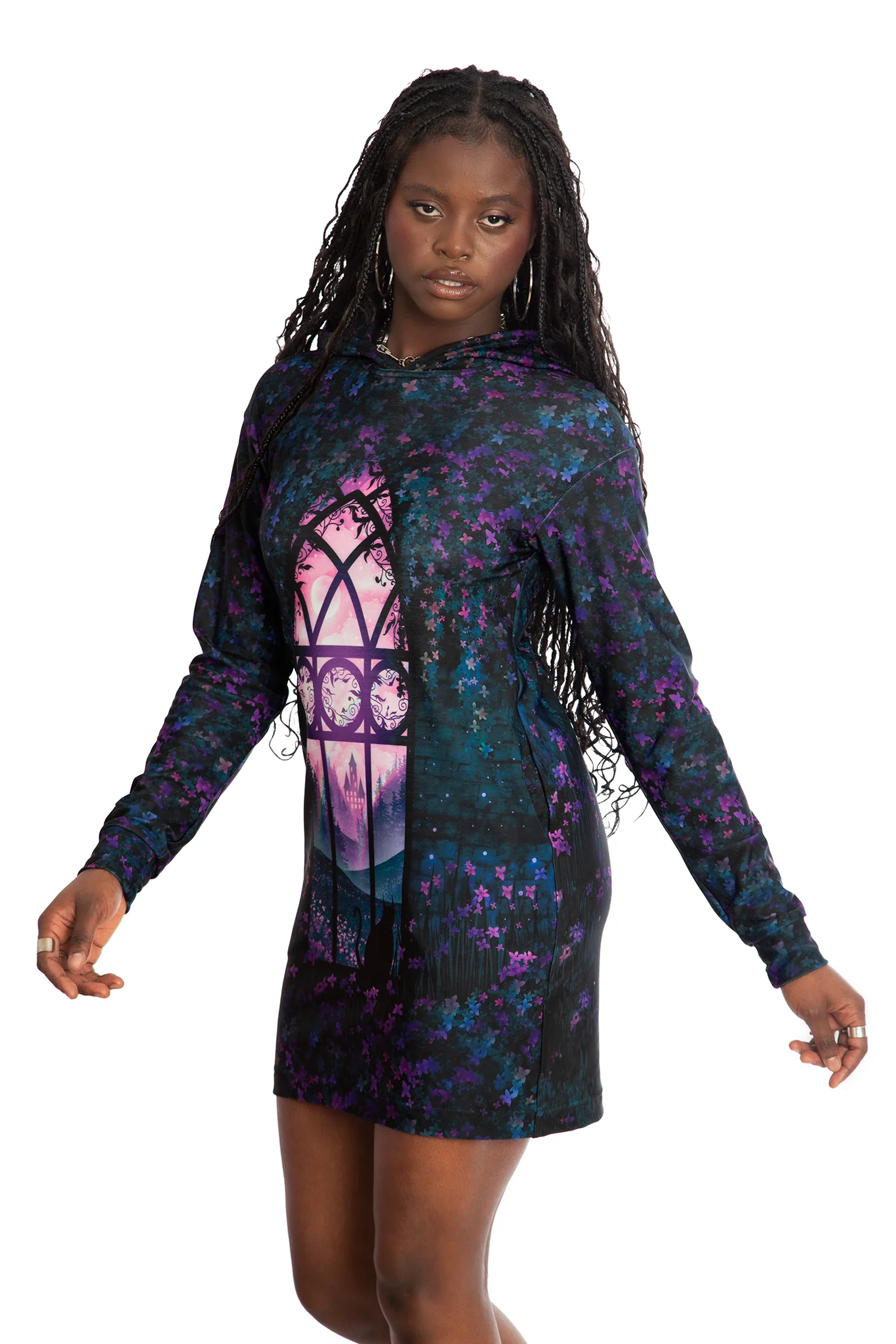 Window To The Spirit Realm Slouchy Dress - Image 6
