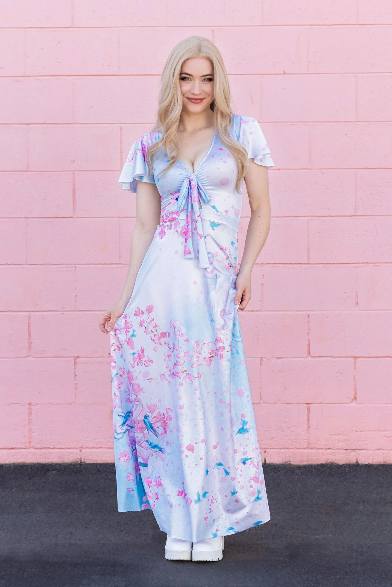 Winged Serpents Rio Maxi Dress