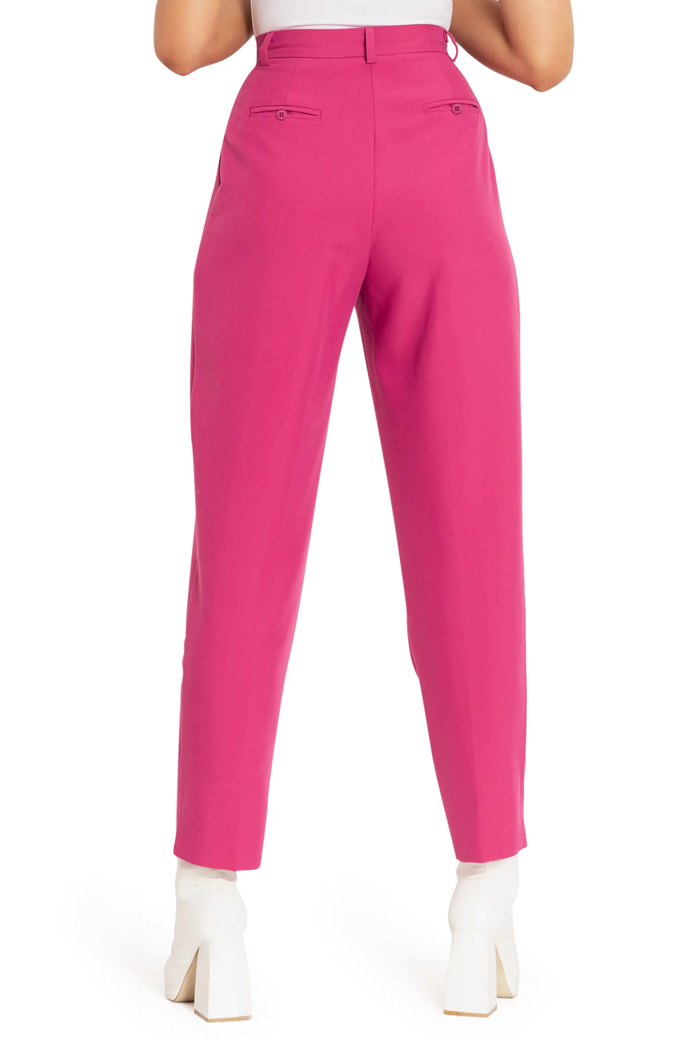 Women In Fuchsia Pants - Image 2