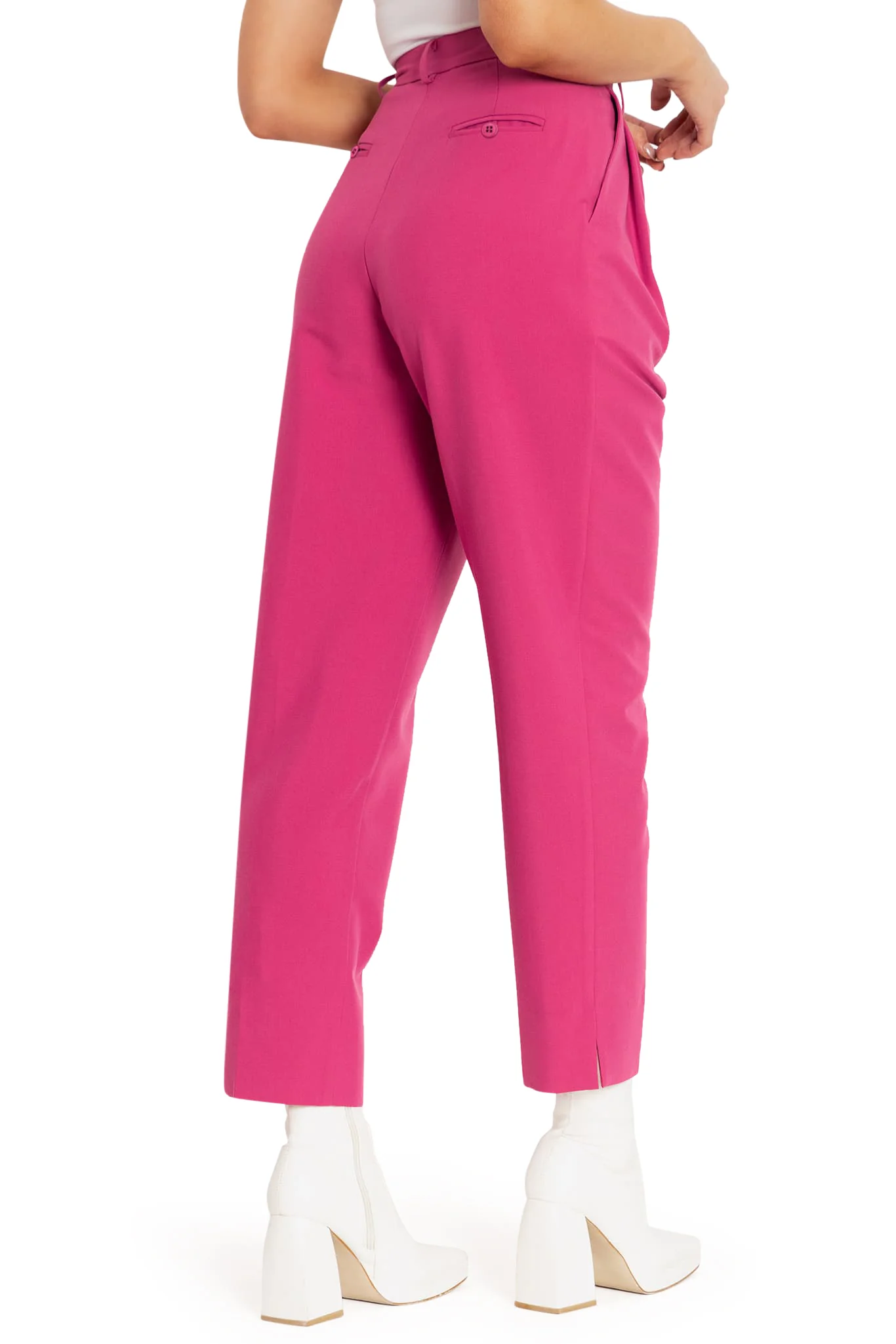 Women In Fuchsia Pants - Image 5