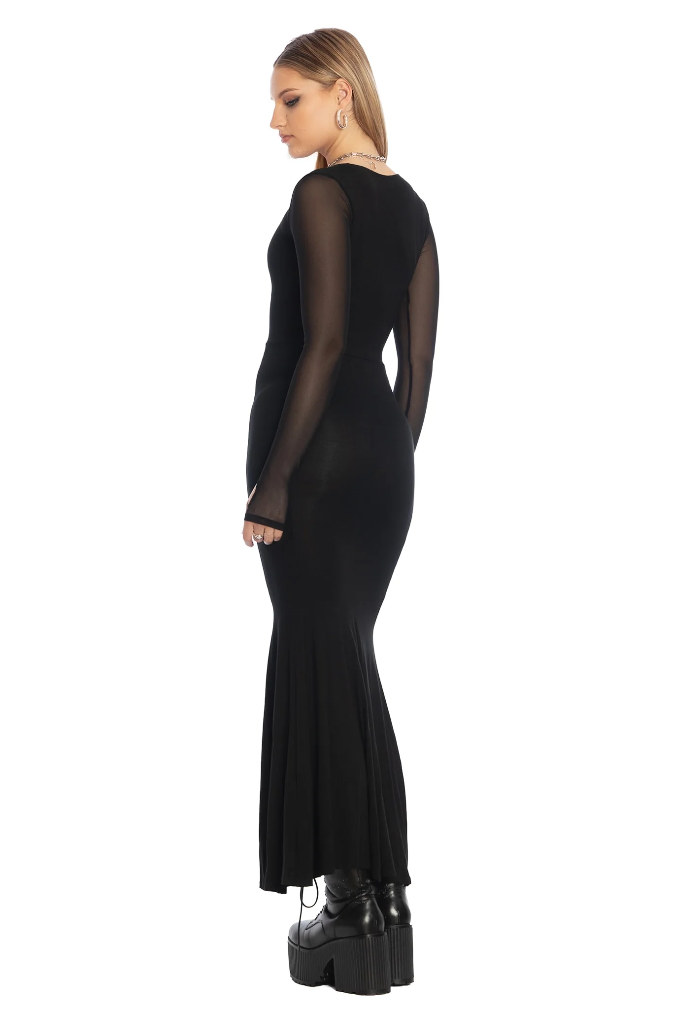 Wraith Long Sleeve Maxi Dress - Image 2