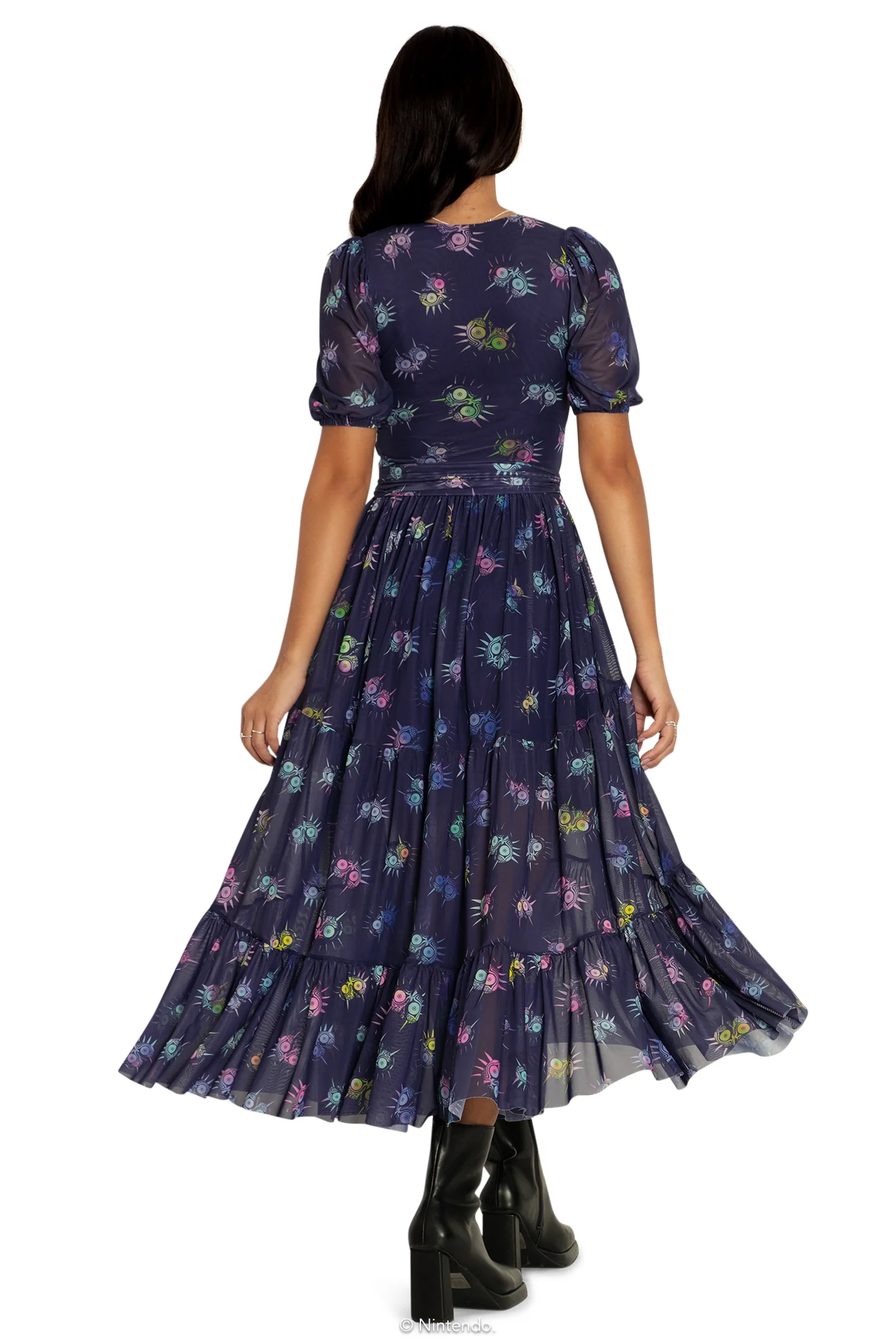 Majora's Mask Wrap Midaxi Dress - Image 2