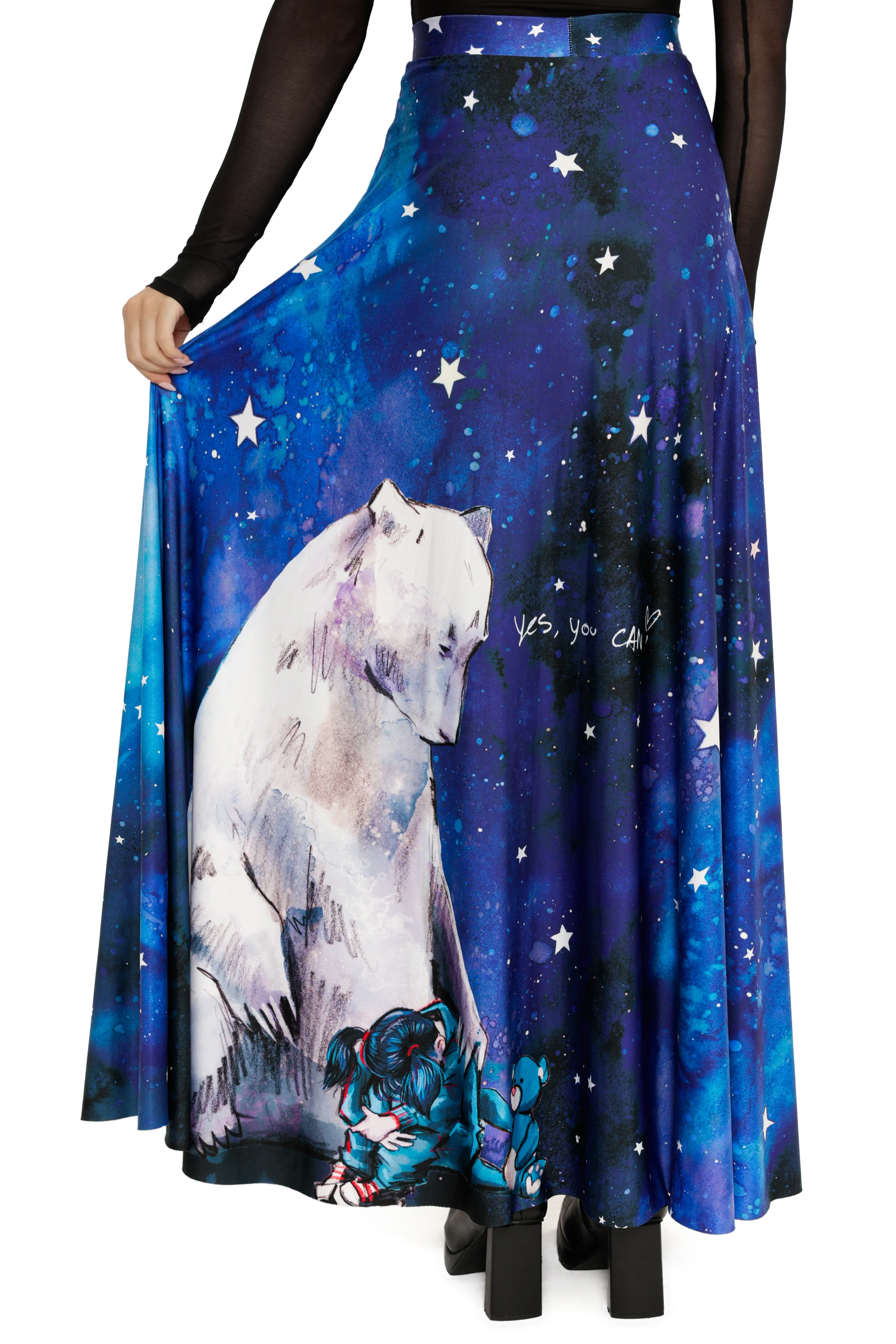 Yes You Can Maxi Skirt - Image 3