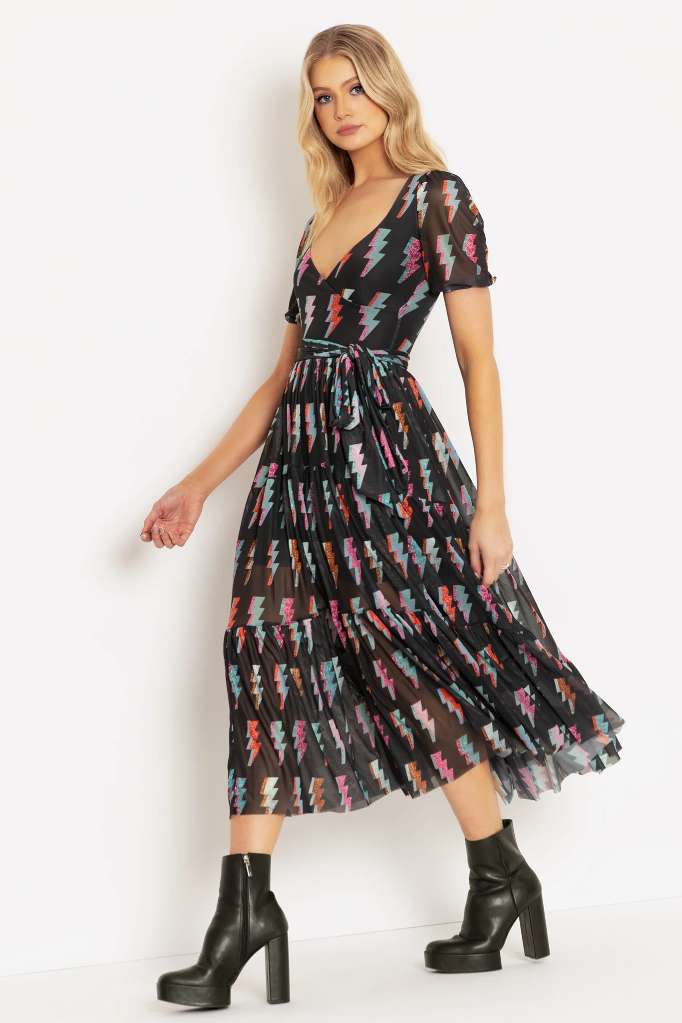 Ziggy Wrap Midaxi Dress - Image 5